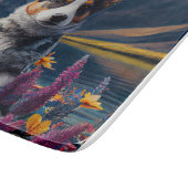 パドルに青いヒーラー:風光明媚な冒険 カッティングボード (角)