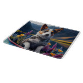 パドルに青いヒーラー:風光明媚な冒険 カッティングボード (角)