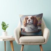 パドルに騎乗する騎士の王：風光明媚な冒険 クッション (椅子)