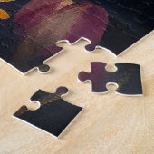 パドルに騎乗する騎士の王:風光明媚な冒険 ジグソーパズル (側面)