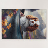 パドルに騎乗する騎士の王:風光明媚な冒険 ジグソーパズル (横)