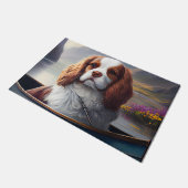 パドルに騎乗する騎士の王：風光明媚な冒険 ドアマット (アングル)