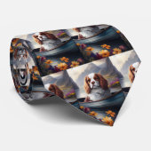 パドルに騎乗する騎士の王:風光明媚な冒険 ネクタイ (ロール)