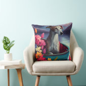 パドルのグレイハウンド：風光明媚な冒険 クッション (椅子)