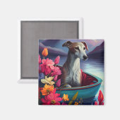 パドルのグレイハウンド：風光明媚な冒険 マグネット (正面/裏面)