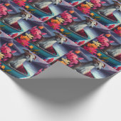 パドルのグレイハウンド：風光明媚な冒険 ラッピングペーパー (角)