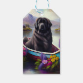 パドルのニューファンドランド:風光明媚な冒険 ギフトタグ (正面)