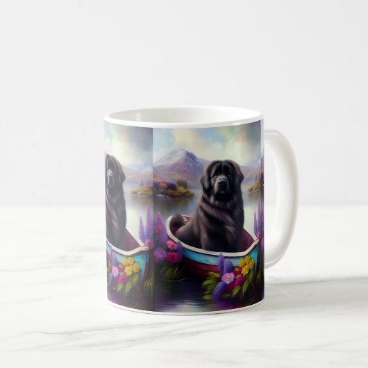 パドルのニューファンドランド:風光明媚な冒険 コーヒーマグカップ (正面右)