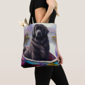 パドルのニューファンドランド:風光明媚な冒険 トートバッグ (クローズアップ)