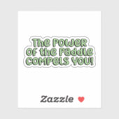 パドルの力があなたを魅了する!ピックボール シール (シート)