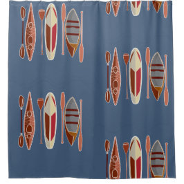 パドルの情熱 シャワーカーテン