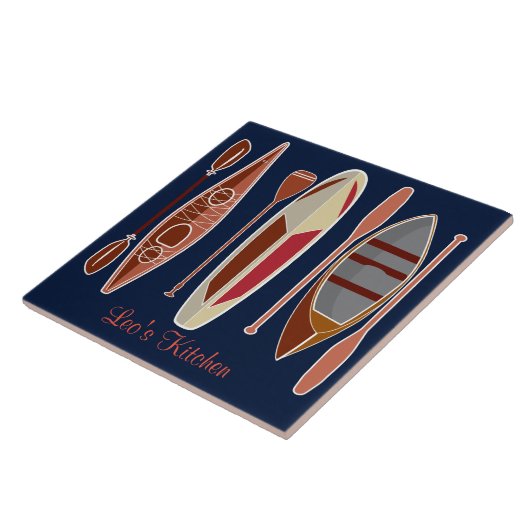 パドルの情熱 タイル (側面)