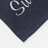 パドルの情熱 フリースブランケット (角)