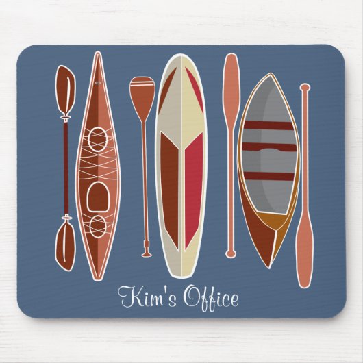 パドルの情熱 マウスパッド (正面)