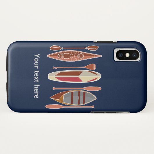 パドルの情熱 Case-Mate iPhoneケース (裏面(横))