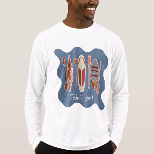 パドルの情熱 Tシャツ (正面)