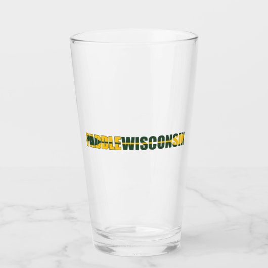パドルウィスコンシンカヤック タンブラーグラス (正面)