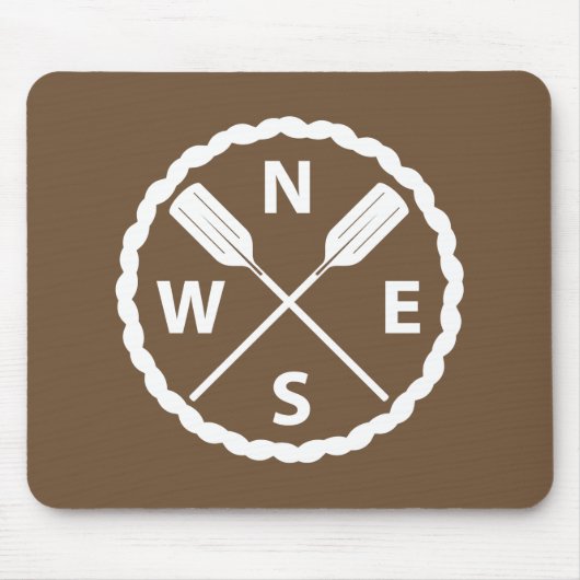 パドルエクスプローラデザイン-マウスパッド マウスパッド (正面)