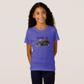 パドルオンクラシック車デザイン – ガールズジャージ素晴らしー Tシャツ (正面フル)