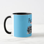 パドルオンクラシック車デザイン – コンボマグカップ マグカップ (左)