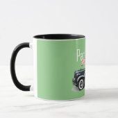 パドルオンクラシック車デザイン – コンボマグカップ マグカップ (左)