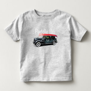 パドルオンクラシック車デザイン – トドラージャージ素晴らしー トドラーTシャツ