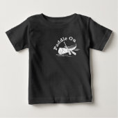 パドルオンクラシック車デザイン-ベビー素晴らしジャージーT- ベビーTシャツ (正面)