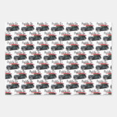 パドルオンクラシック車デザイン – ラッピング紙シート ラッピングペーパーシート (正面3)