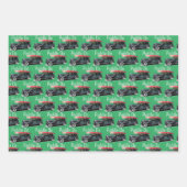 パドルオンクラシック車デザイン – ラッピング紙シート ラッピングペーパーシート (正面2)