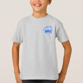 パドルオンデザイン – キッズベーシックTシャツ Tシャツ (正面)
