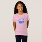 パドルオンデザイン – 女子素晴らしジャージーTシャツ Tシャツ (正面フル)