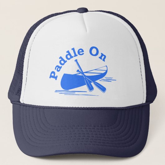 パドルオンデザイン- Trucker Hat キャップ (正面)