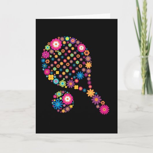 パドルテニス カード (正面)