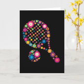 パドルテニス カード (黄色い花)