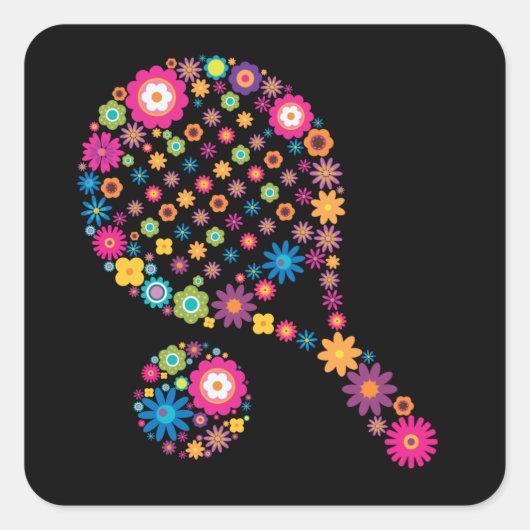 パドルテニス スクエアシール (正面)