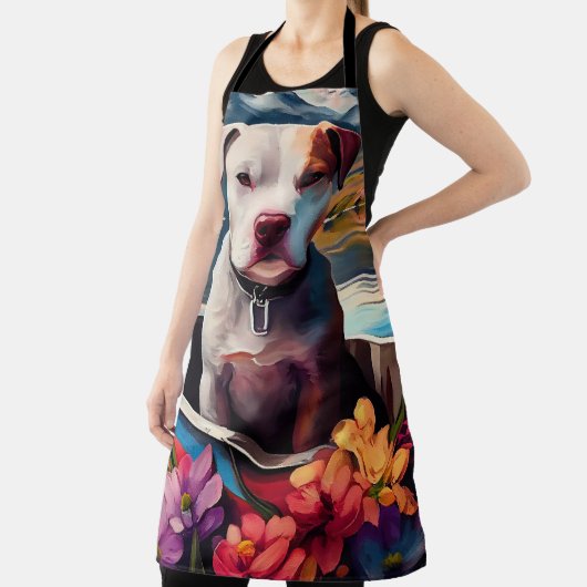 パドルピットブル：風光明媚な冒険 エプロン (インサイチュ)