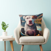 パドルピットブル:風光明媚な冒険 クッション (椅子)