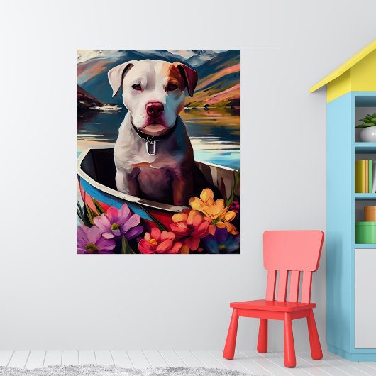 パドルピットブル：風光明媚な冒険 ポスター (子ども部屋1)