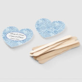 パドルファンブルー真珠ハンドファン ハンドファン (組立なし)