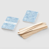 パドルファンブルー真珠ハンドファン ハンドファン (組立なし)