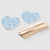 パドルファンブルー真珠 ハンドファン (組立なし)