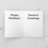 パドルフレークのグリーティングカード シーズンカード (内部)