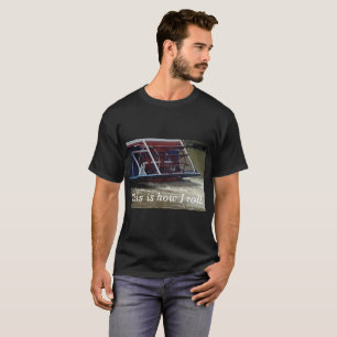 パドルホイールボート私はTシャツ転がをこれだ Tシャツ