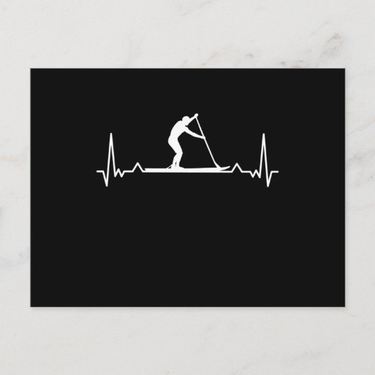 パドルボーダー用パドルボーディングギフト ポストカード (正面)