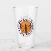 パドルボーディングが大好きな少女 タンブラーグラス (正面)