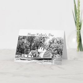 パドルボートオンマレーリバーヴィクトリアノサルジック カード