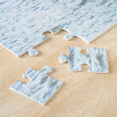 パドルボートミシシッピ。クリスマスの挨拶 ジグソーパズル (側面)