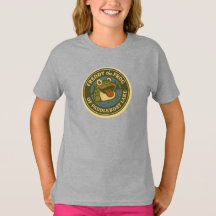 パドルボート湖のファンキー・フレディ・フロッグ キッズTシャツ
