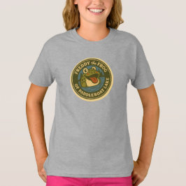 パドルボート湖のファンキー・フレディ・フロッグ キッズTシャツ Tシャツ