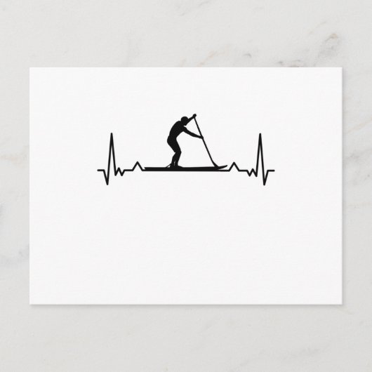 パドルボードのギフト パドルボード愛好家のための ポストカード (正面)